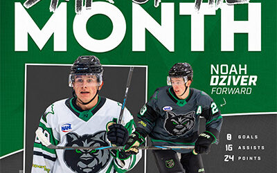 Dziver Collects NAHL Forward of the Month Honors for January